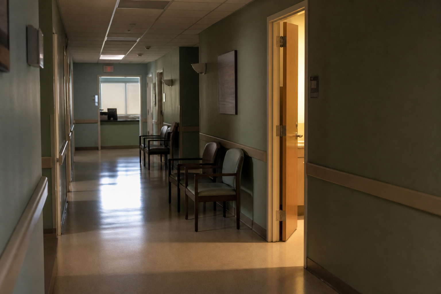 A clinical operations workspace prepared for a privacy and product evaluation.